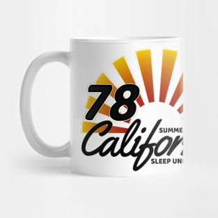 CALIFORNIA 78 SUMMER CAMP Mug